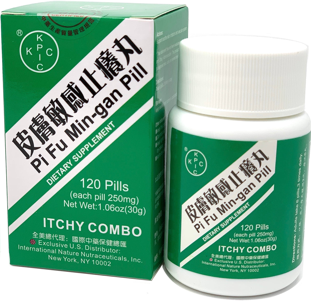 Itchy Combo (Pi Fu Min-Gan Pill) 皮肤敏感丸