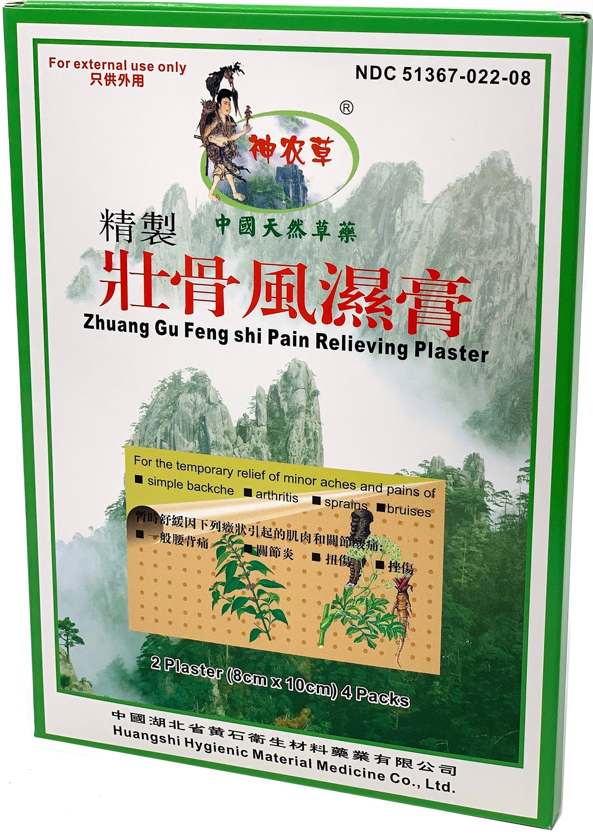 Zhuang Gu Feng Shi Pain Relieving Plaster